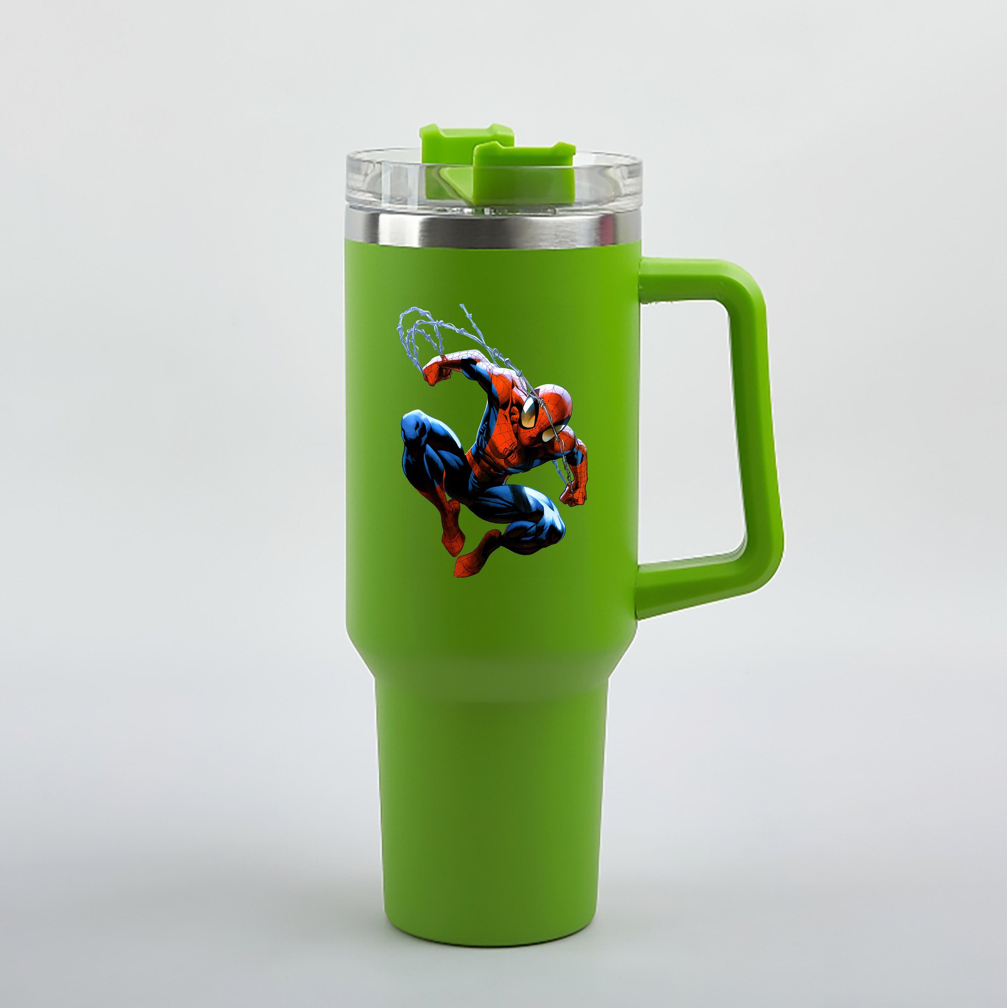 （画像用） Spider Man スパイダーマン 1200mL車用タンブラー（カラープリント）